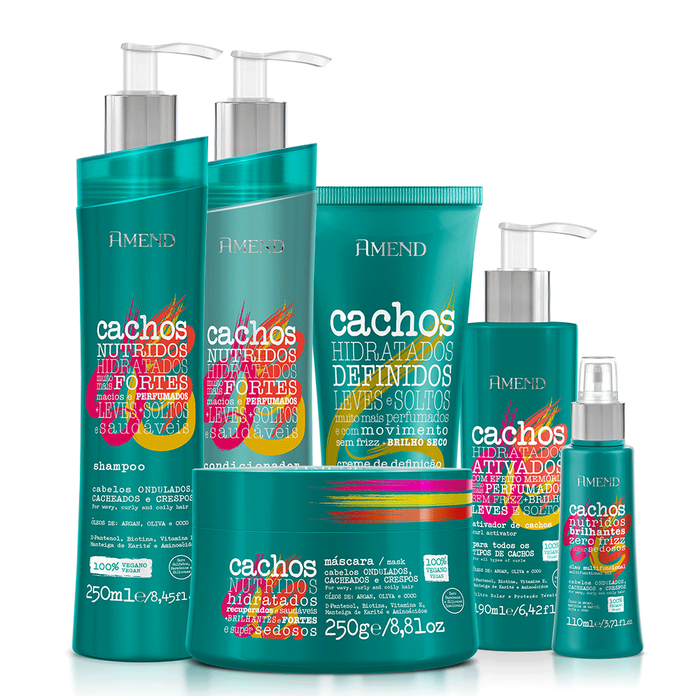 Kit Amend Cachos Ondulados | 6 produtos